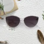Elegant Cat-Eye Sunglasses For Women (White)