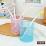 Fresh Iron Mesh Round Pen Holder