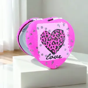 Heart Bread Sparkle Portable Mirror Stylish