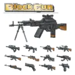 12-In-1 Gun Model Building Blocks