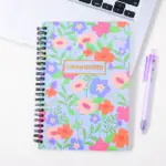 Botanical Garden A5 Spiral Notebook 80 Sheets