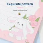 Nana Floral Spiral Planner Notebook 50 Sheets - Image 2