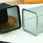 Simple Iron Mesh Square Pen Holder - Image 2