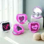 Heart Bread Sparkle Portable Mirror Stylish - Image 2