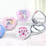 Fruit Cat Heart Shape Portable Mirror Stylish - Image 2
