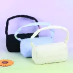 Love embroidered cotton filled shoulder bag - Image 2