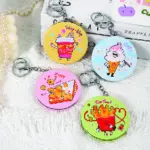 Funny Food Large Round Hanging Bag Mirror - Image 3