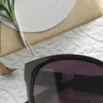 Elegant Large Frame Sunglasses For Women  (Black) - Image 3