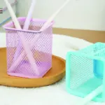 Fresh Iron Mesh Square Pen Holder - Image 3