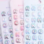 Rainbow Letters Magic Funny Stickers - Image 3
